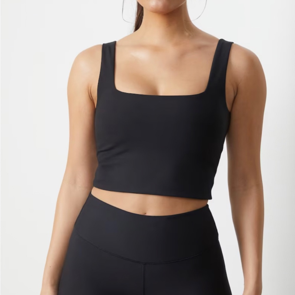 YPB square neck slim tank